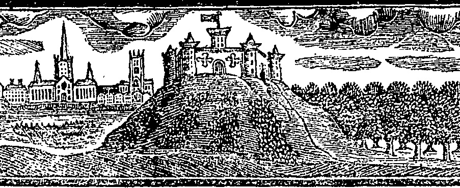 Castle engraving